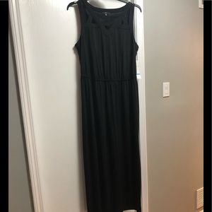 Floor Length Black Dress - NEVER WORN